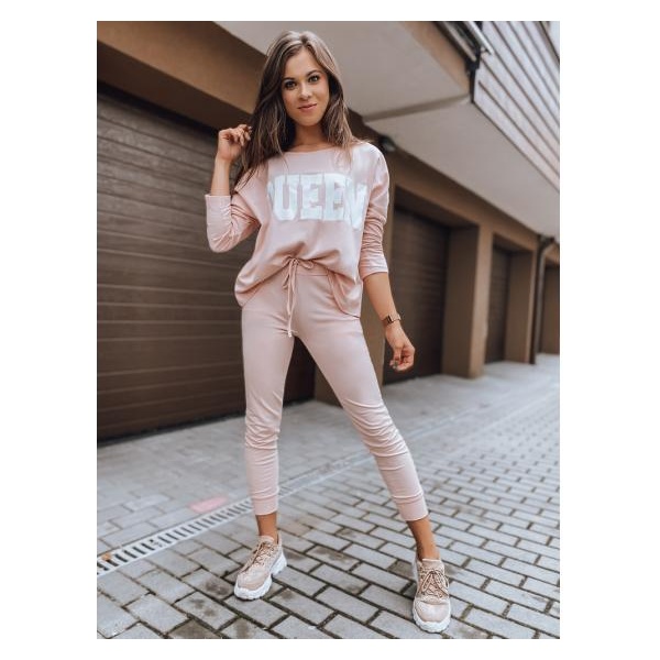 Dámska tepláková súprava QUEEN pink