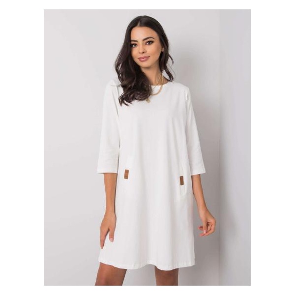 Dámske bavlnené šaty DALENNE white