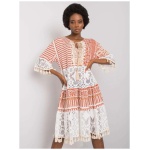 Dámske boho šaty NAYELI dark orange