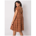 Dámske oversize šaty Eve STITCH & SOUL hnedé