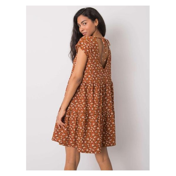 Dámske oversize šaty Eve STITCH & SOUL hnedé