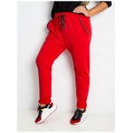 Dámske plus size tepláky SAVAGE red