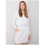 Dámske šaty Kloe RUE PARIS light grey