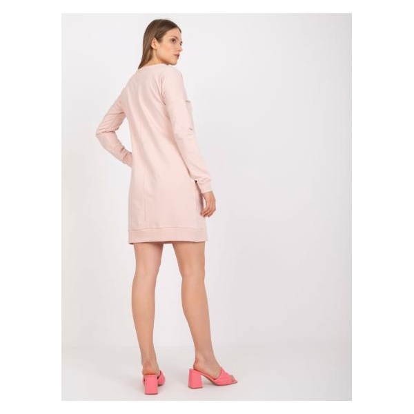 Dámske šaty bez kapucne DAYANA light pink