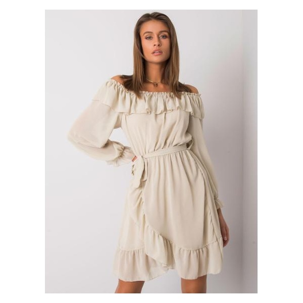 Dámske španielske šaty Farren OCH BELLA beige