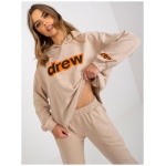Dámske tepláky s potlačou AHERN beige