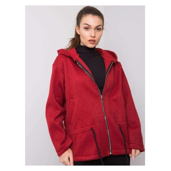 Dámsky kabát AUDREY burgundy