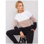 Dámsky set Sandra RUE PARIS beige-black