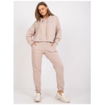 Dámsky set s kapucňou HOIA beige