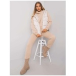 Dámsky set s vestou AYSEL light beige