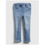 Detské rifle distressed jeggings strečové džínsy