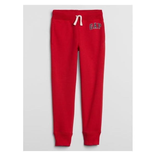 Detské tepláky fleece s logom joggers
