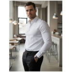 Elegantná biela pánska košeľa - 3XL