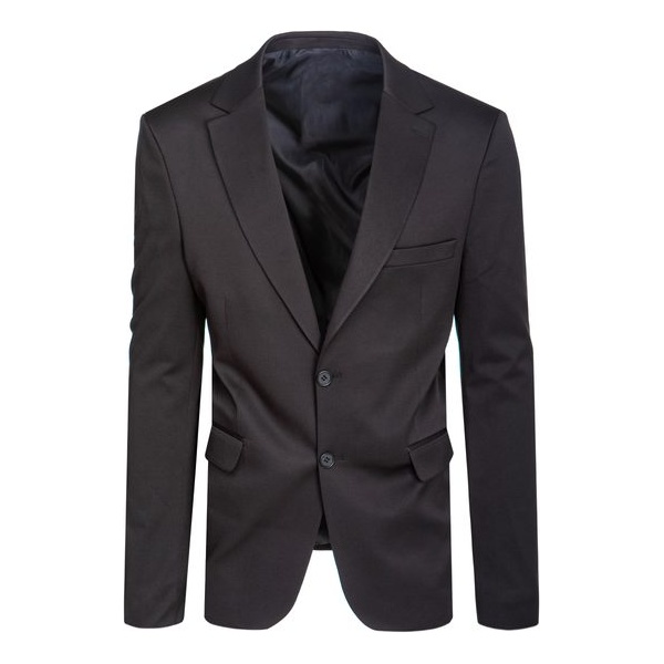 Elegantné čierne sako pre pánov do spoločnosti - L/52