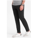 Elegantné grafitové chinos nohavice klasického strihu V2 PACP-0191 - L