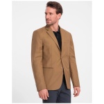 Elegantné karamelové sako V2 BLZB-0115 - M