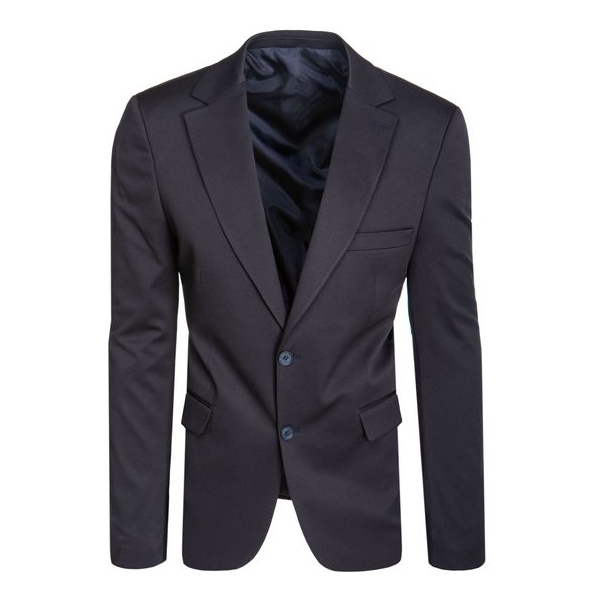 Elegantné tmavo-modré sako pre pánov do spoločnosti - 3XL/58