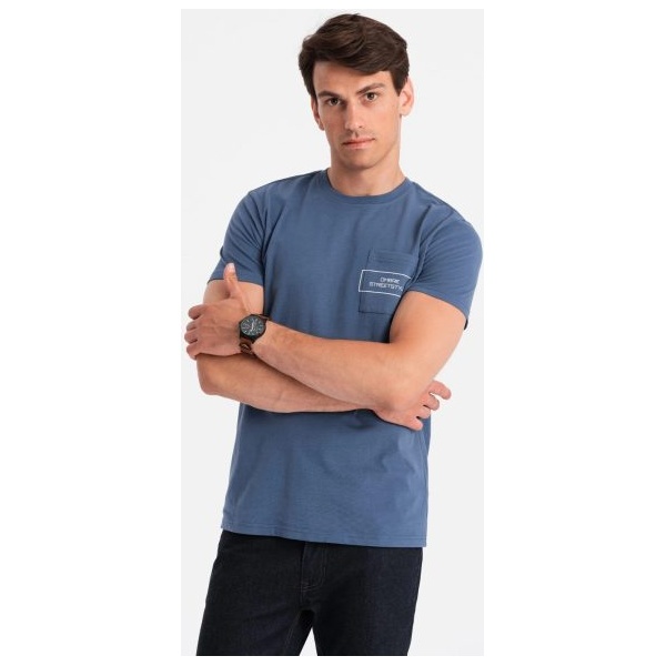 Indigo tričko v štýle streetstyle V9 TSCT-0108 - S