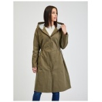Khaki dámska parka