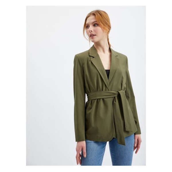 Khaki dámske sako