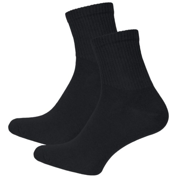 Klasické čierne pánske ponožky Active - 38-40
