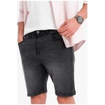 Klasické čierne rifľové kraťasy V4 SRDS-0171 - L