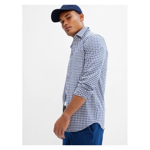 Košeľa slim poplin stretch