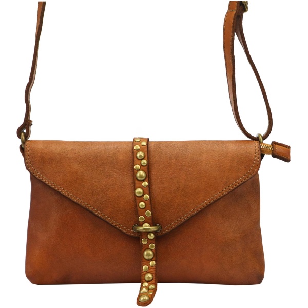 Kožená dámska crossbody kabelka