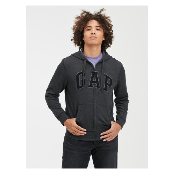 Mikina na zips s logom GAP