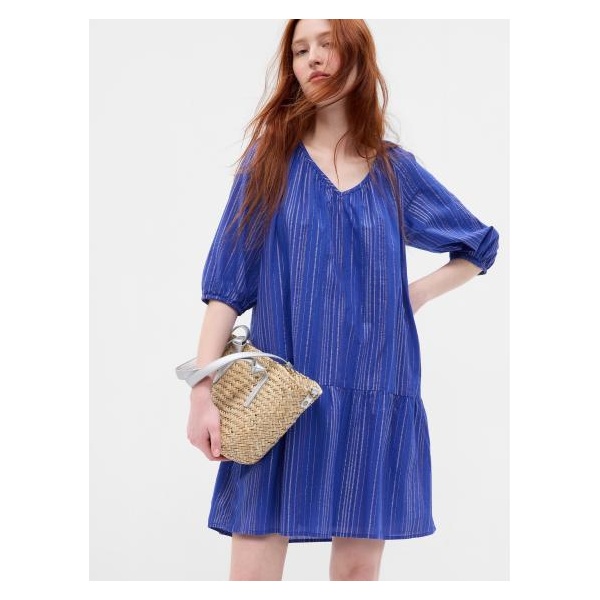 Mini šaty s volánom
