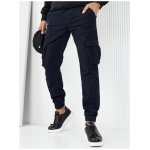 Modré pánske jogger kapsáče - S