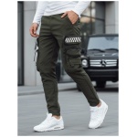 Nadčasové zelené joggery - XXL