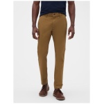 Nohavice essential khaki skinny fit GapFlex