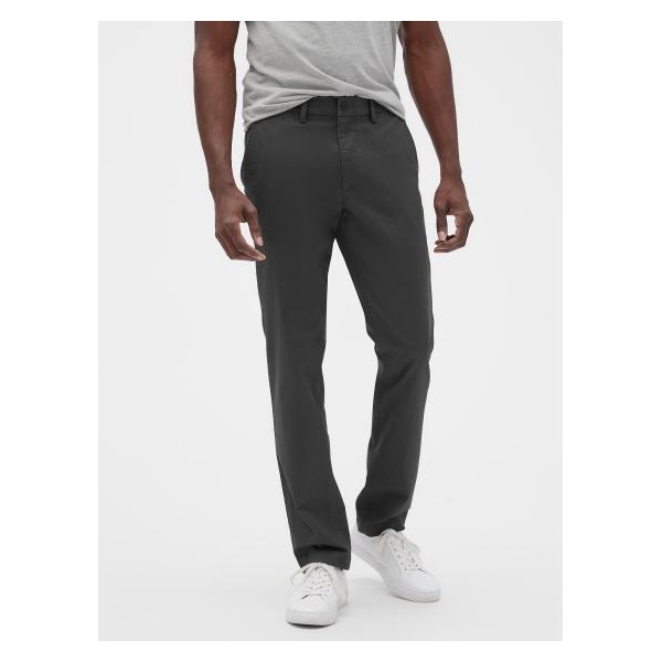 Nohavice essential khaki slim fit GapFlex