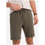 Olivové chinos kraťasy V5 SRCS-0170 - XXL