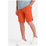Oranžové teplákové kraťasy V5 SRSK-0105 - L