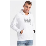 Originálna biela mikina s nápisom V1 SSPS-0153 - L