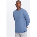 Pánska denim mikina s logom V4 SSNZ-0163 - S