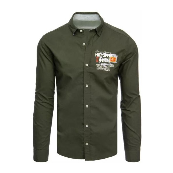 Pánska košeľa TEAM khaki