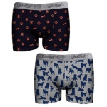 Pánske boxerky JOHN FRANK JF2BEF29 2PACK