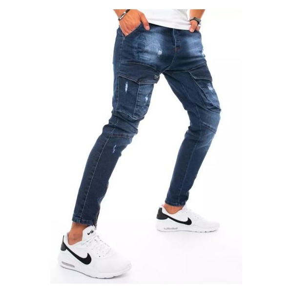 Pánske džínsovej jogger nohavice YOUTH