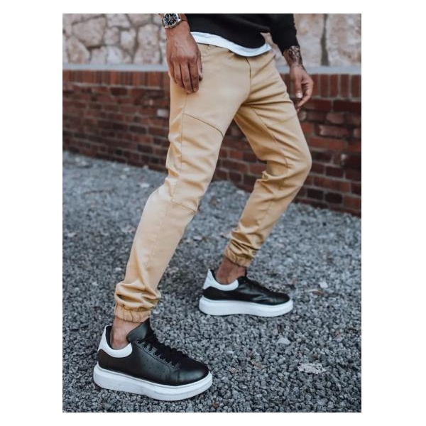 Pánske jogger nohavice khaki