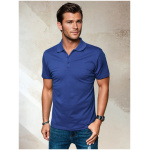 Pánske polo tričko modré Dstreet PX0510