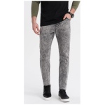 Pánske šedé trendy rifle V1 PADP-0146 - XL