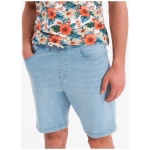 Pánske svetlomodré rifľové kraťasy V1 SRDS-0192 - XXL