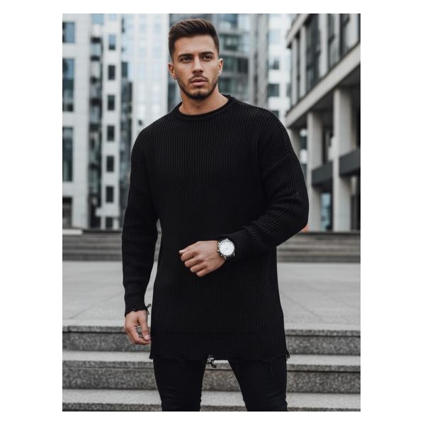 Pánsky sveter HANK čierny