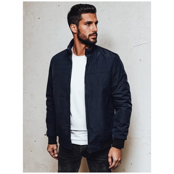 Prechodná moderná granátová bunda bez kapucne - 3XL/56
