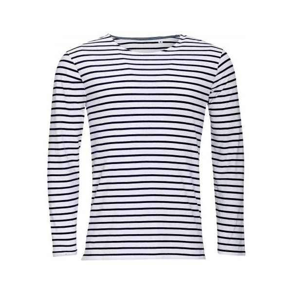 SOL'S MARINE MEN White / Navy
