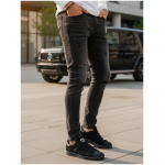Senzačné čierne pánske džínsy