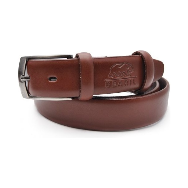 Štýlový hnedý opasok Montevideo C - 95 cm